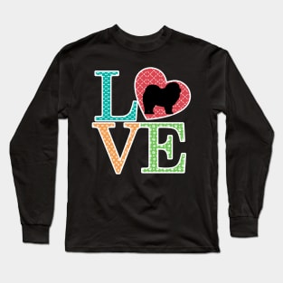 Love chow chow best chow chow Long Sleeve T-Shirt